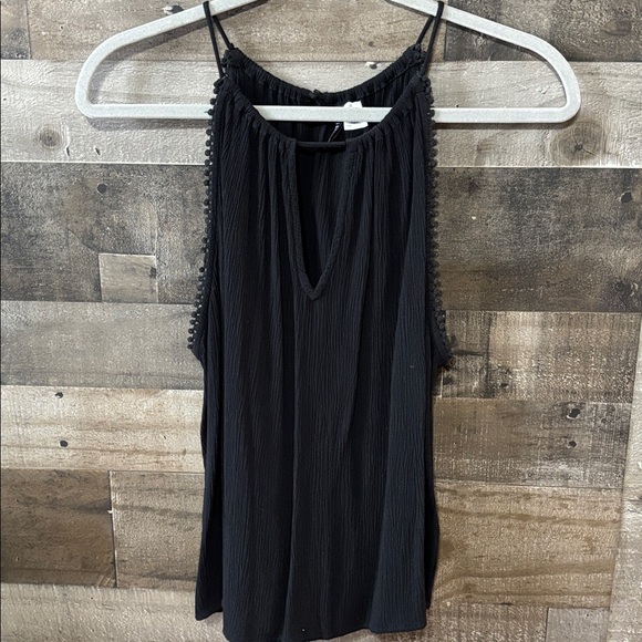 Divided Tops - Dressy black tank